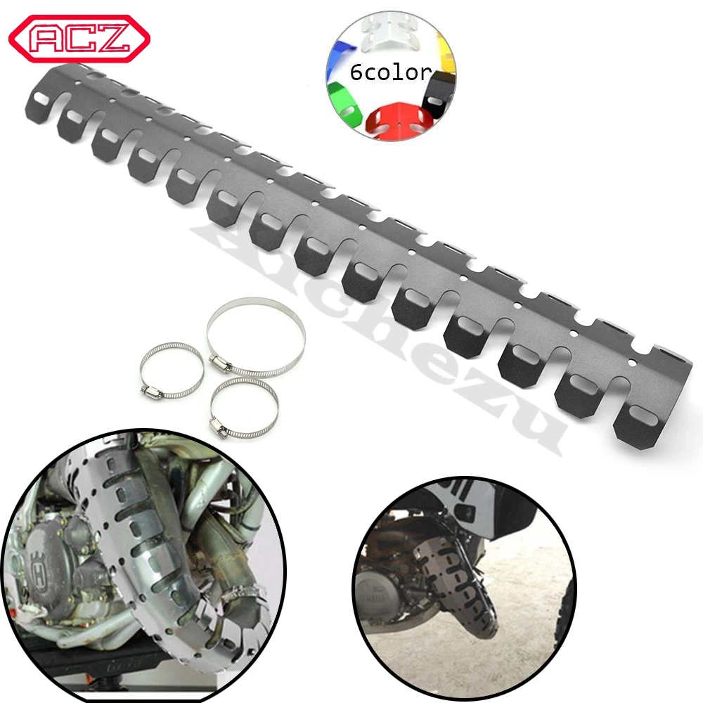 

Motorcycle Accessories Exhaust Shield Protector Cover Heat Shield r30 Suit for HONDA CRF450X CRF250X CRF250L CRF 450X/250LX/250L