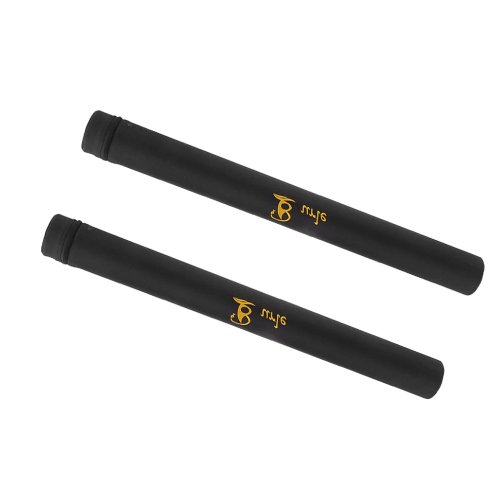 2pcs Hard Fly Fishing Rod Tube Rod Case Fishing Rods Storage Bag with Carry Straps 75cm 85cm