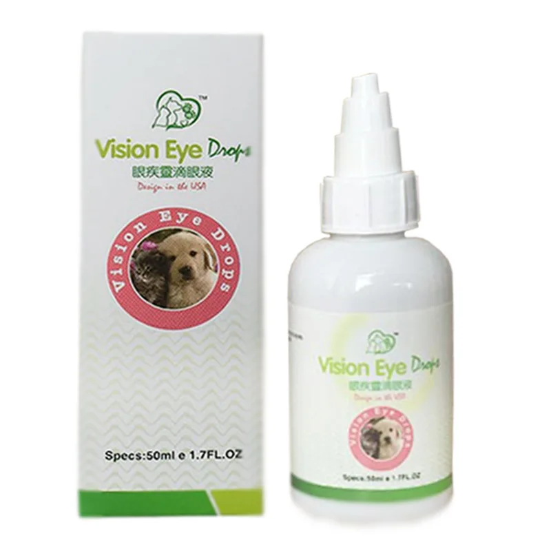 Pet Drop Keratitis лекарство для собак жидкая вода антибактериальное противовоспалительное внешнее использование яркий