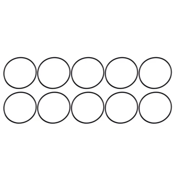 

10 PCS 74mm x 80mm x 3mm Nitrile Rubber Sealing O Ring Seal Washer