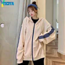 

Women's plus velvet padded sweater Coat top oversized hoodie sweatshirts female jacket hoodie sweatshirt winter clothes blouse