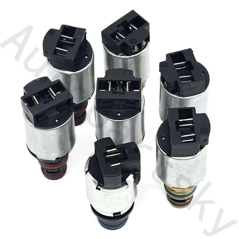 7 шт. OEM Оригинальные 6T45E 6T40 соленоиды передачи для 6 скоростей Chevy Malibu Epica Winstorm 6T30 6T40 6T45 6T50