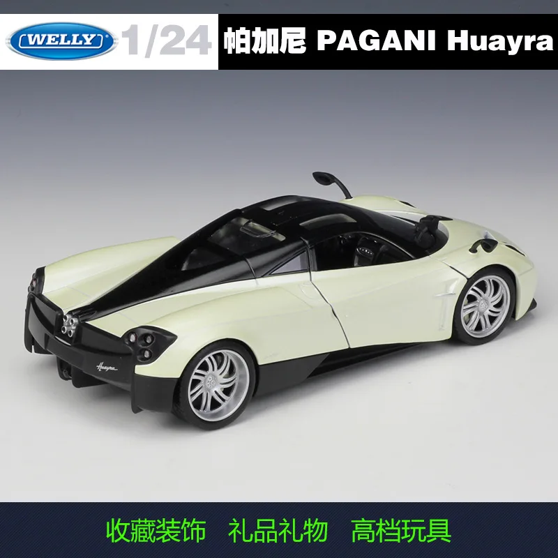 Welly 1:24 PAGANI HUAYRA родстер сплав модель автомобиля Diecasts& игрушечные транспортные средства коллекционные подарки не-пульт дистанционного управления Тип транспортная игрушка
