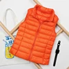 Autumn and Winter Down Vest Women's Short Ultra-light Duck Down Jacket Windproof Vest Warm Women's Sleeveless Jacket 4