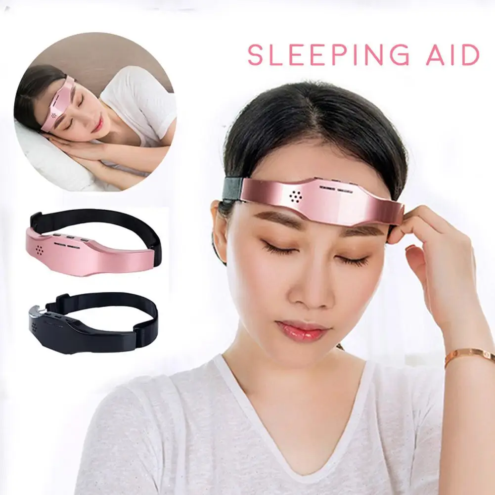 

Home Use Sleeping Massager Relaxation Devices Wireless Hypnosis Machine Electric Head Sleeper Massager Personal Health Care
