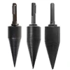 Firewood Machine Drill Wood Cone Reamer Punch Driver Drill Bit Split Drilling Tools 130x32mm- qiang ► Photo 1/6