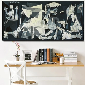 

Picasso Guernica Famous Art Paintings Print On Canvas Art Prints Picasso Artwork Reproductions Wall Pictures Home Decoration
