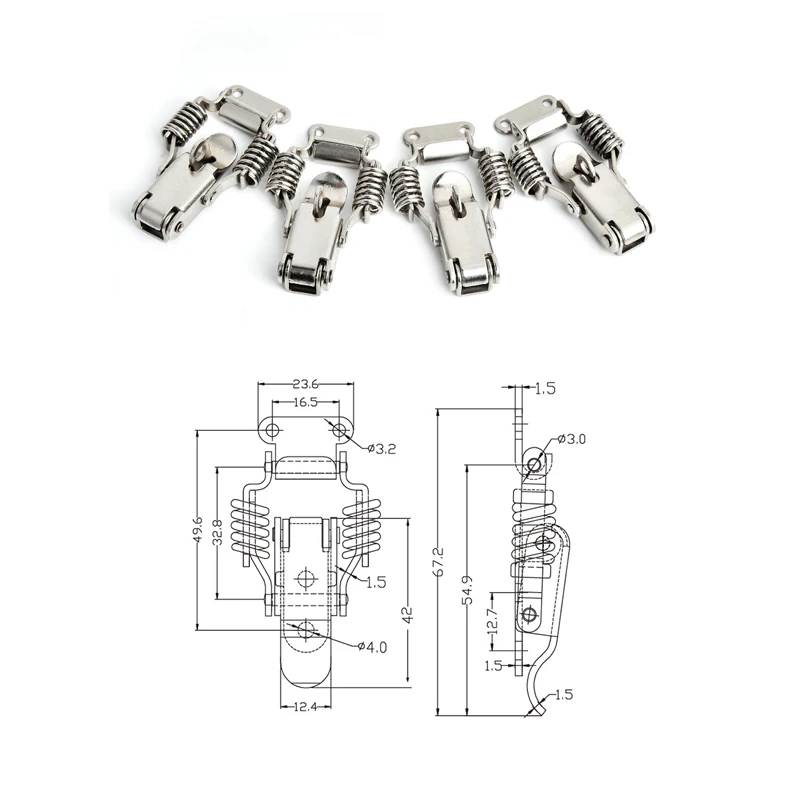 Stainless-Steel-Locks-Hasps-Box-Lock-Toolbox-Lock-Hasp-Latch-(J108B)