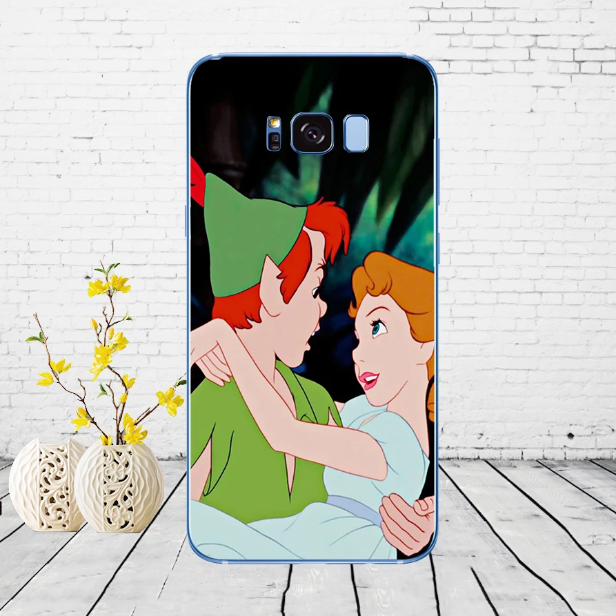 104DD Питер Пэн Венди Tinkerbell Tinker bell Мягкий силиконовый чехол для Samsung Galaxy S6 S7 edge S8 S9 S10 plus A70 A50 чехол - Цвет: 4