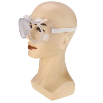 

Protective Safety Goggles Work Resistant Eye Salivaproof Glasses Windproof Transparent Eye Protection Anti Dust Anti-Fog