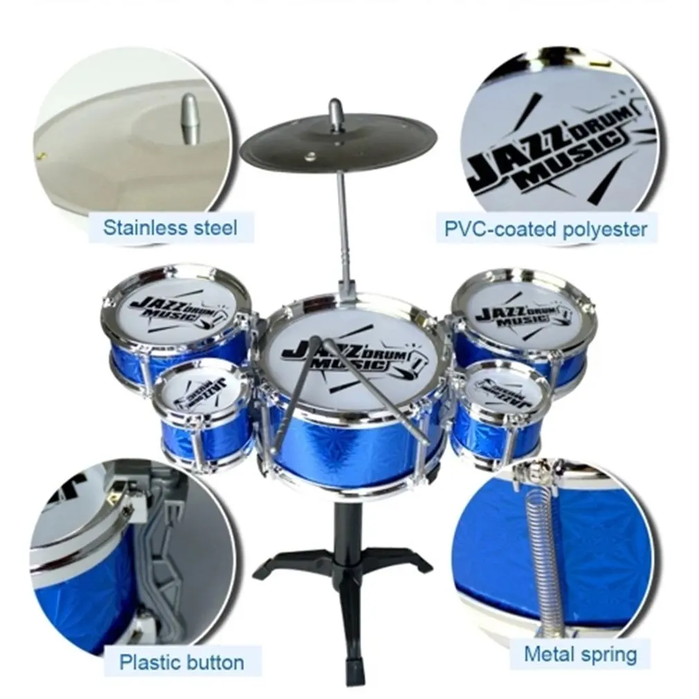 Kids Musical Toys Simulation Jazz Drum Kids Musical Toys Simulation Jazz Drum Kids Gifts Toys