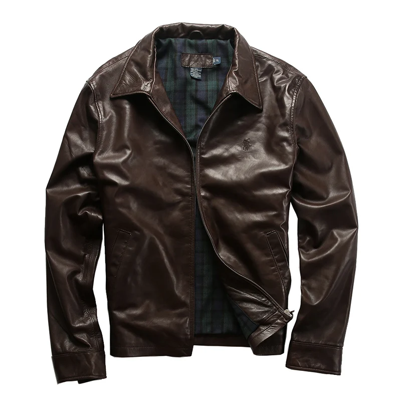 

19H12 Read Description! Asian size air force flight A2 pilot sheep leather jacket genuine flying tiger leather jacket