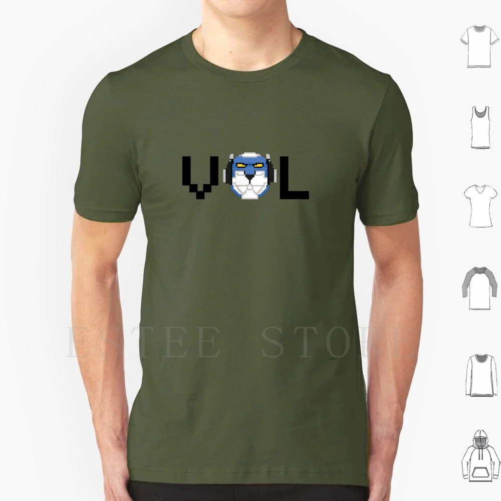 Dico Vol T Shirt Cotton Men Diy Print Voltron Blue Lion Lance Klance