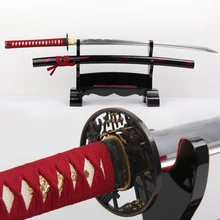 Ninja katana real sword carbon steel 1045 sharp edge full tang japanese samurai swords ready