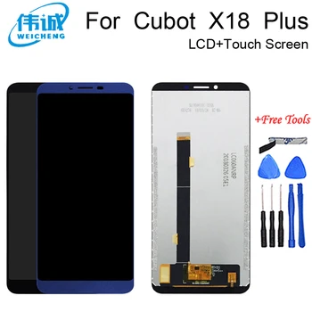 

WEICHENG For 5.99 inch Cubot X18 Plus LCD Display+Touch Screen 100% Tested Screen Digitizer Assembly Replacement +Free Tools