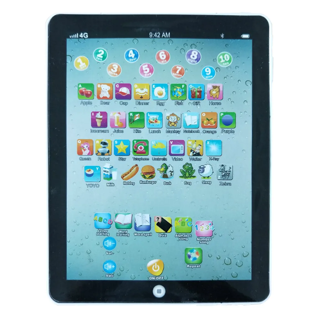 

Early childhood education dot reading machine toy Children's Tablet Reading Machine 's Christmas Gift for Education L0217