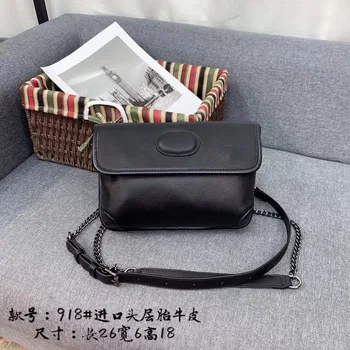 

2020 Spring New Fetal Square Female Bag Laptop Shoulder Messenger Bag Ladies Handbag