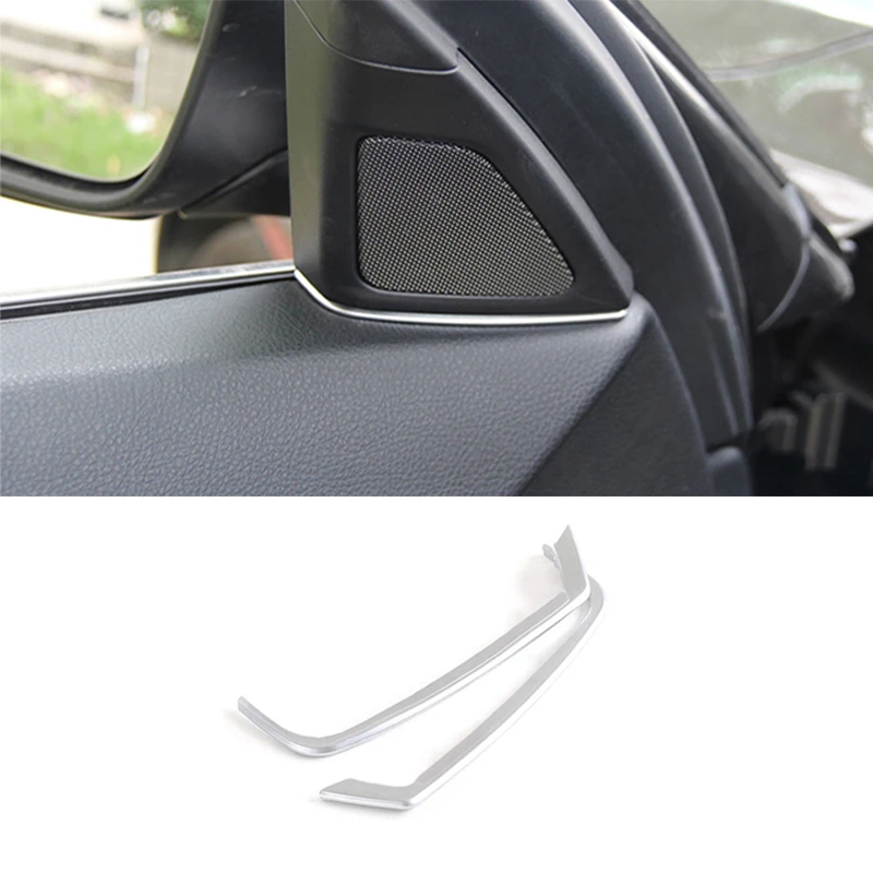 

For BMW 5 Series 525 520 F10 2011 - 2017 Car Front Door Audio Speaker Strip Stereo Decal Cover Trim Styling Mouldings Sticker