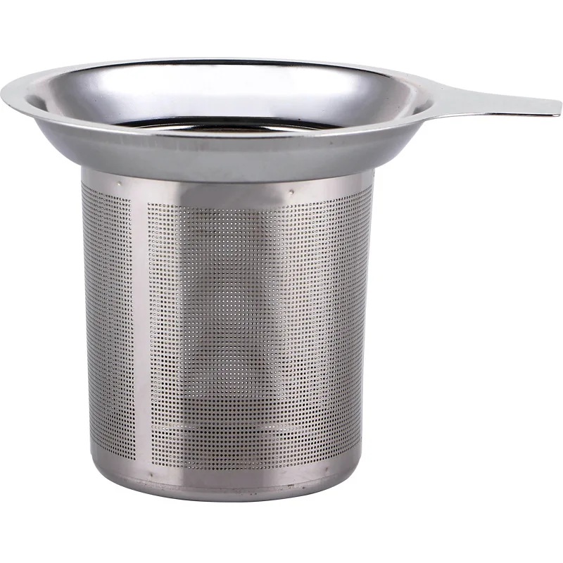 Stainless Steel Mesh Tea Infuser Metal Cup Strainer Loose Leaf Filter with*hu 