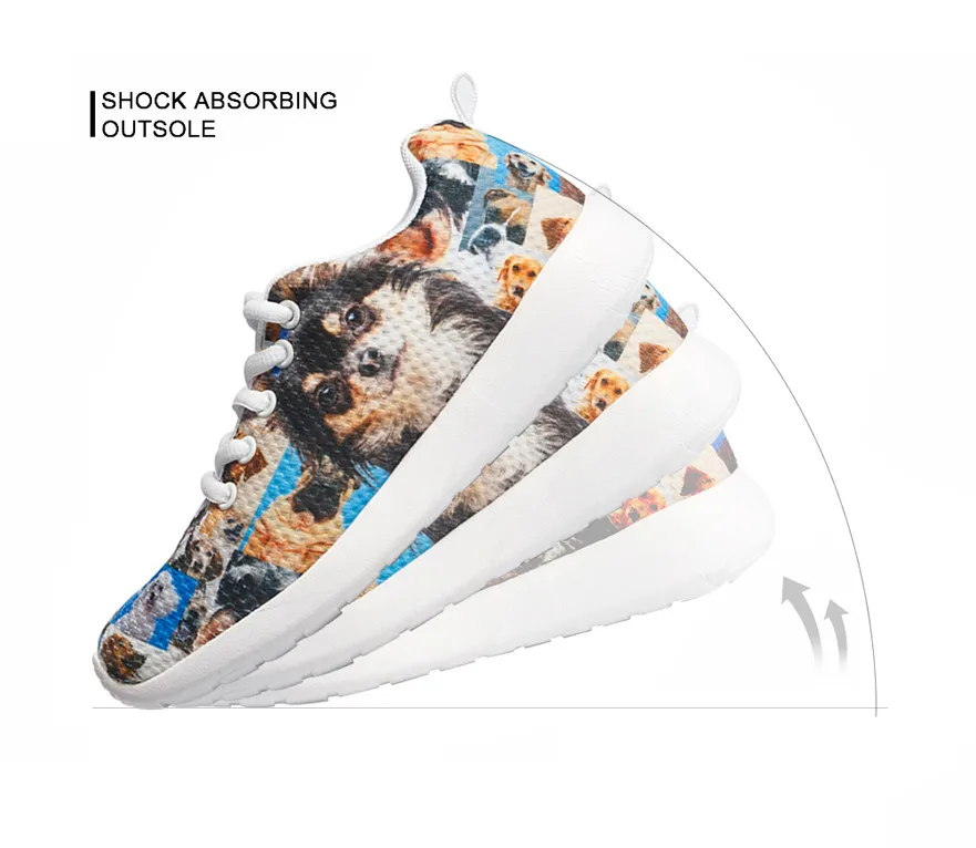HYCOOL Outdoor Sports Running Shoes Children Shoes For Kids Boys Dragon Ball Z Prints Sneakers Athletic Walking Chaussure Enfant