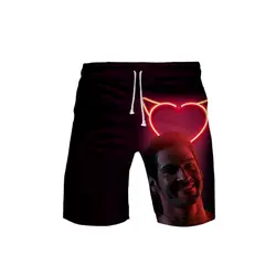 Lucifer 3D изображения летние мужские модные повседневные трендовые шорты 2019 новые Kpop популярные шорты в стиле хип-хоп пляжные шорты
