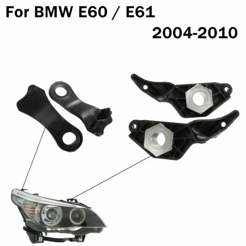 

2 пары, зажимы для галогенных фар BMW E60 E61525 530 540 545 550 2004-2010