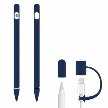

Apple Pencil Case Compatible For iPad Tablet Touch Pen Stylus Colorful Soft Silicone Compatible