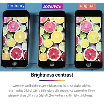 AAA+++LCD Display For 5S 6 7 8 6S Plus X XR XS MAX OLED 11 Pro TFT With 3D Touch Screen Replacement No Dead Pixel Quality 1
