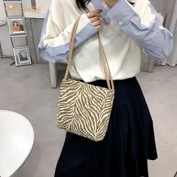

Casual Animal Pattern Shoulder Top-handle Bags Women Canvas Large Capacity Daily Commuter Totes Messenger Handbag Travel Shoppin