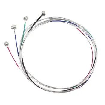 

4pcs A Set of Violin Strings E-A-D-G Core Steel+Nickel Wound Exquisite Stringed Musical Instrument Parts Accessories