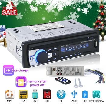 

Crbrillar Autoradio Car Stereo Bluetooth FM Aux Input Receiver SD USB JSD-520 12V In-dash 1 din Audio MP3 Multimedia Player