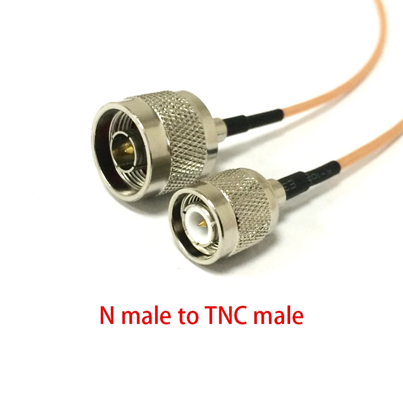 

N Type Male FemaleTo TNC Plug Jack Nut RP Pigtail Cable Adapter RG316 15cm/30cm/50cm/100cm for WIFI Wireless Modem NEW