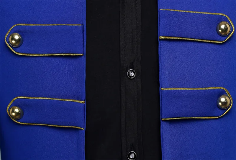 men blue long jacket (3)