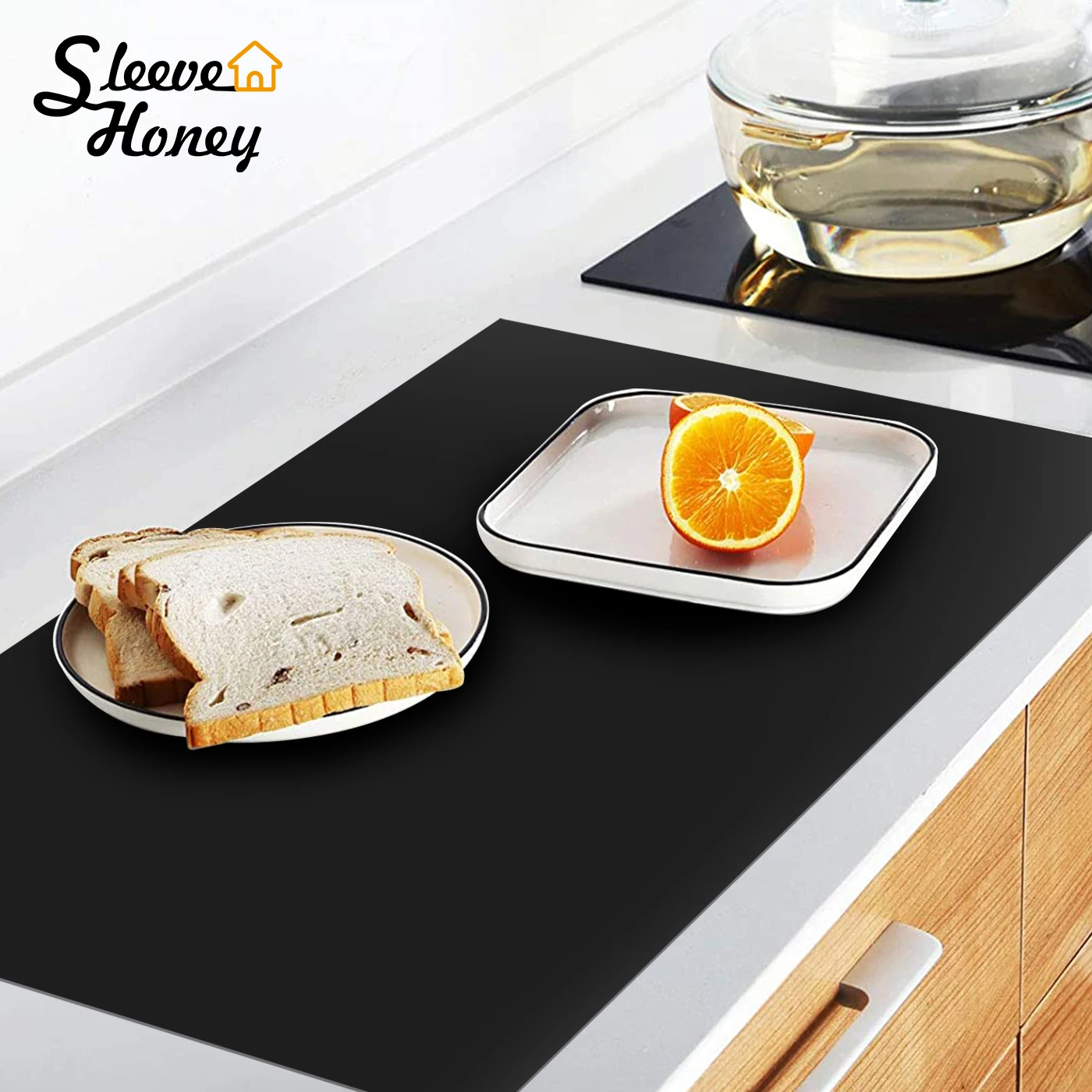 Food Grade Silicone Mats For Kitchen Counter Countertop Protector Mat Heat  Resis