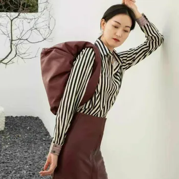 

Cloud Bag Women Handbag Soft Leather Croissant Simple Wild 2020 New Armpit Hand Bag