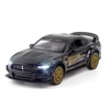 1:32 Ford Mustang GT500 alloy car simulation model ornaments with sound and light door toys gift collection