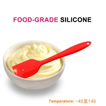 

6Pcs Silicone Kitchen Silicone Cream Butter Cake Spatula Mixing Batter Scraper Brush Butter Mixer Cake Brushes Baking Tool Kitch