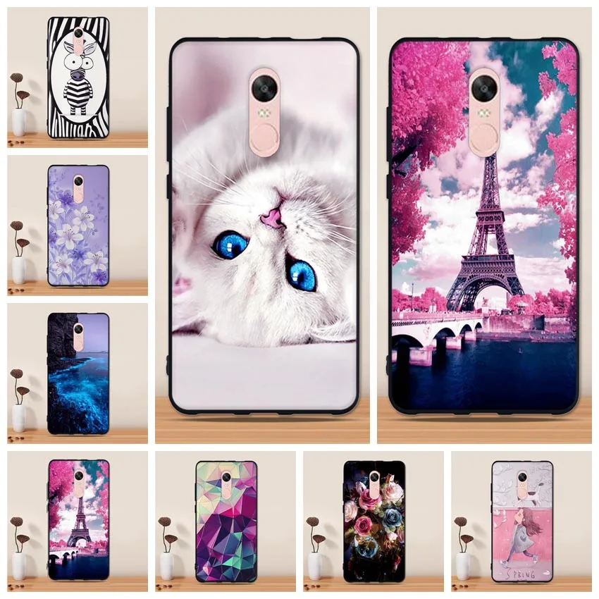 

TPU Soft Case For Xiaomi Redmi Note 4X Case Cover For Xiaomi Redmi Note 4X Cover Silicone 3D Paint Coque For Redmi Note 4 X Case