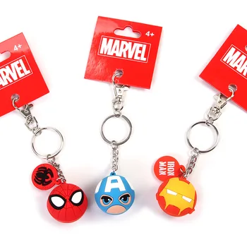 

Disney Mickey Mouse Classic Keychain Marvel Cartoon Car Key Chain Bag Charm Keychain Cute Keychain Gifts for Men and Women Ring
