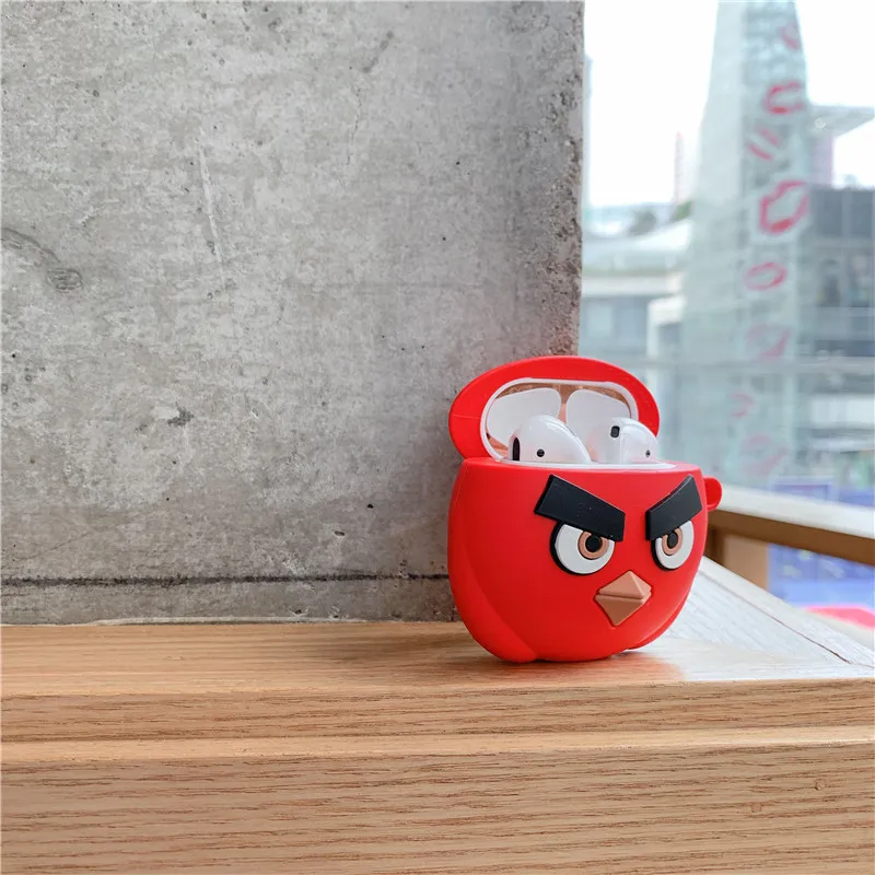 Fviyi Мультяшные милые беспроводные Bluetooth наушники чехол для Apple airpod Зарядка Наушники чехол s защитный чехол для airpods