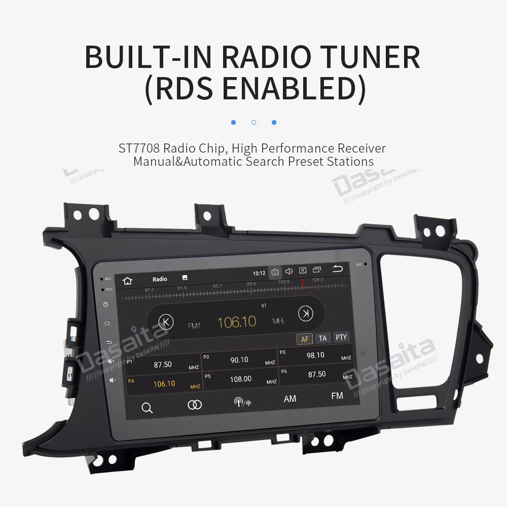 Discount 8" HD Digital Screen Built-in GPS Android 9.0  1 din Car Multimedia for Kia K5 Optima Navi 2011 2012 2013 with 4G RAM 32G ROM 6