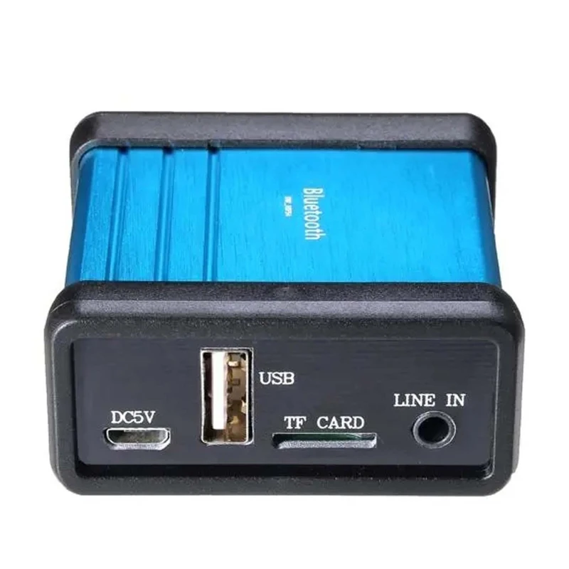 Wireless car Bluetooth audio decoder receiver amplifier USB TF card with remote