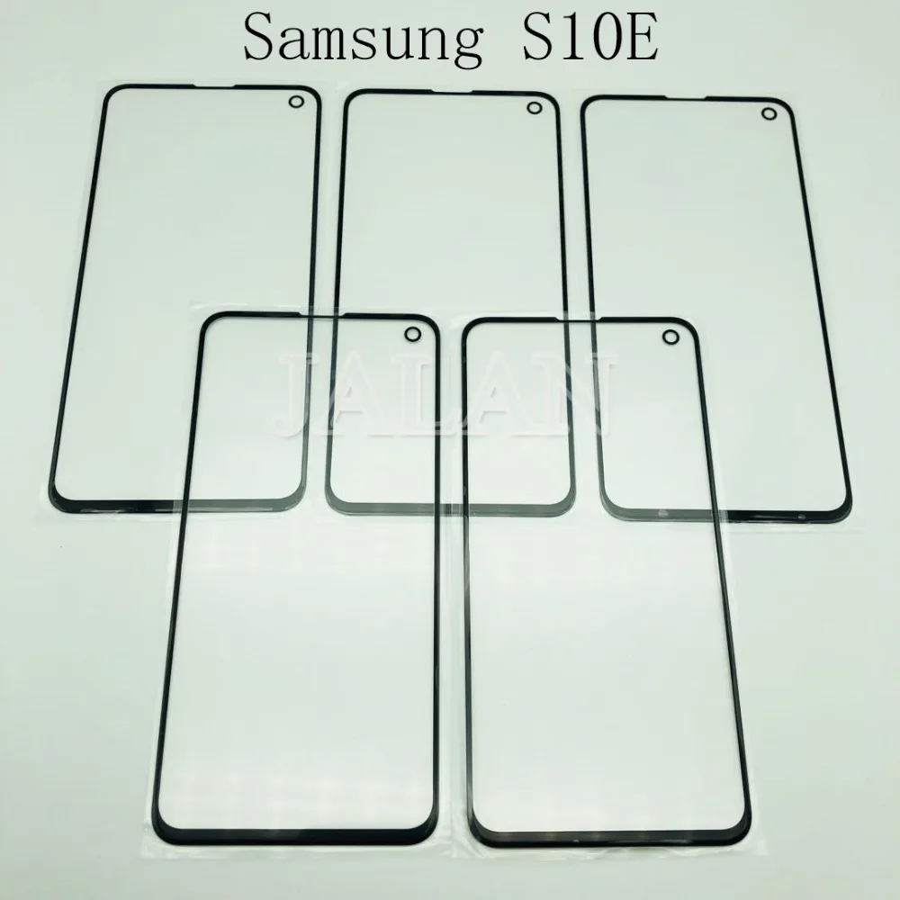 JALAN 5 шт. Переднее стекло+ ОСА для samsung Galaxy G970 s10E Замена поврежденного стекла ремонт