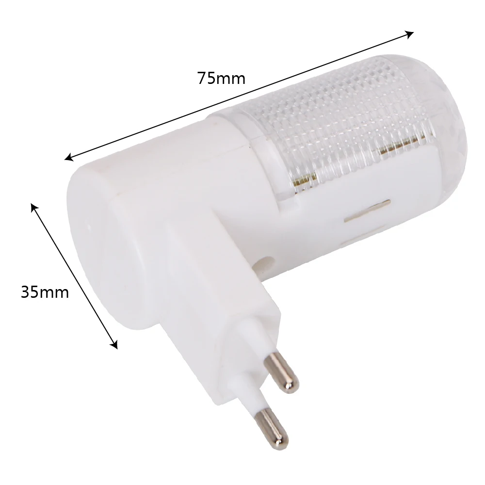 

Emergency Light Wall Lamp Home Lighting LED Night Light EU Plug Bedside Lamp Wall Mounted Energy-efficient 4 LEDs 3W