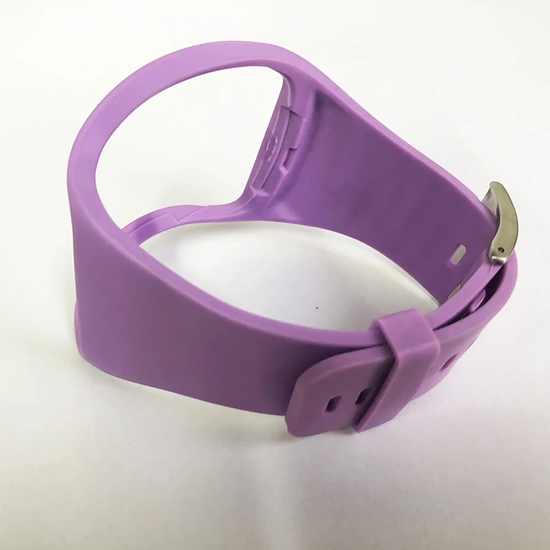 Gear S R750 браслет ремешок для часов аксессуар сменный Браслет с ремешком совместимый для samsung gear S смарт часы SM-R750 - Цвет: Purple