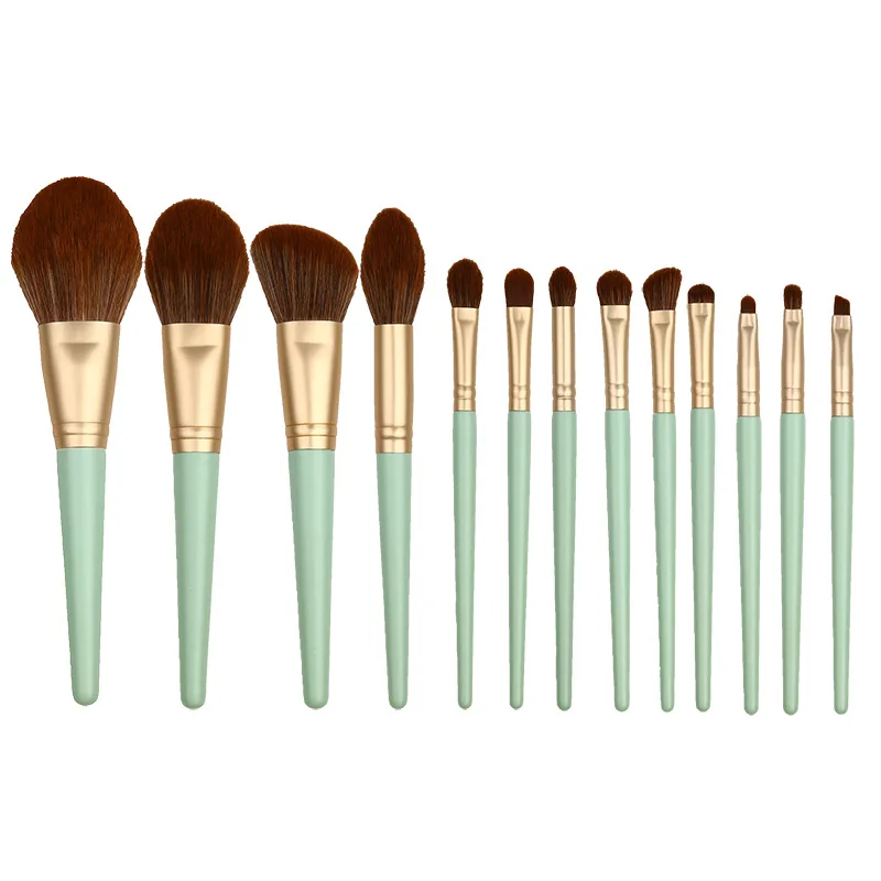 

Edieu 13pcs Makeup Brushes Set Professional Powder Foundation Blush Blending Eye shadow Lip Cosmetic Beauty Make Up Brush Tool