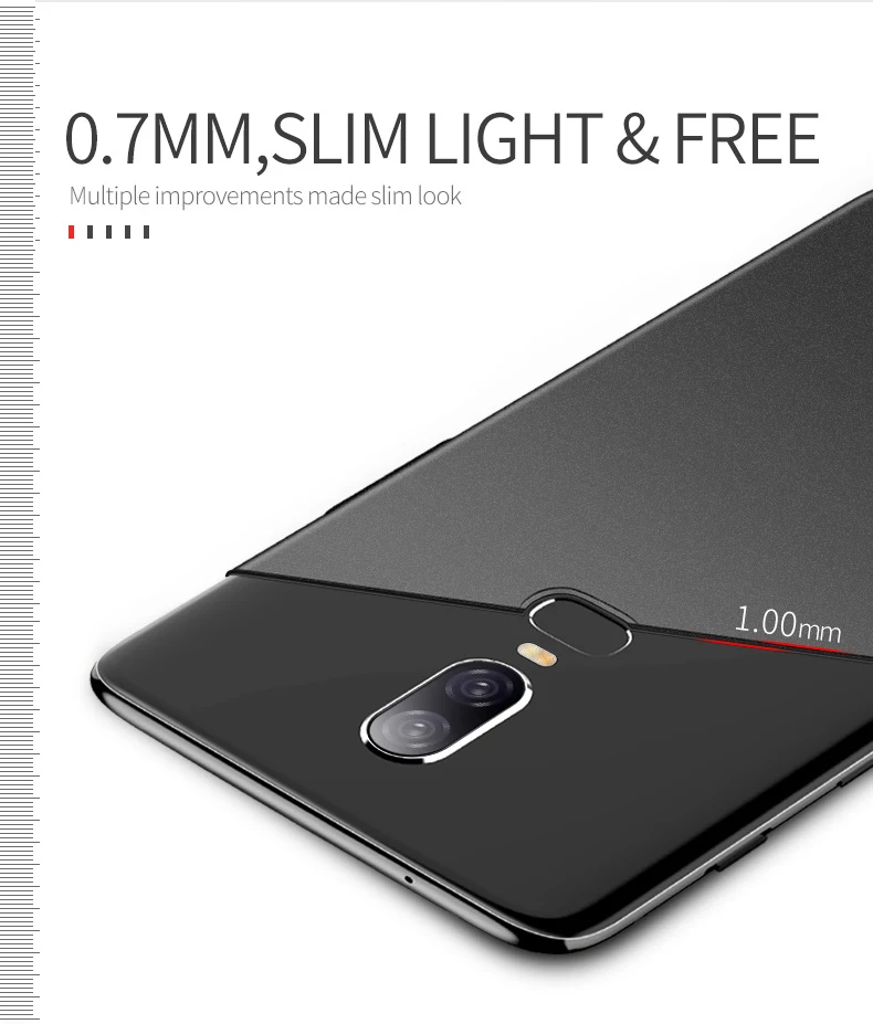 OnePlus 6 6T Case XUANYAO Fashion Slim Frosted Cover For OnePlus 6 6T Case Cover Matte Hard Protection Back Cover One Plus 6T 6 (5)