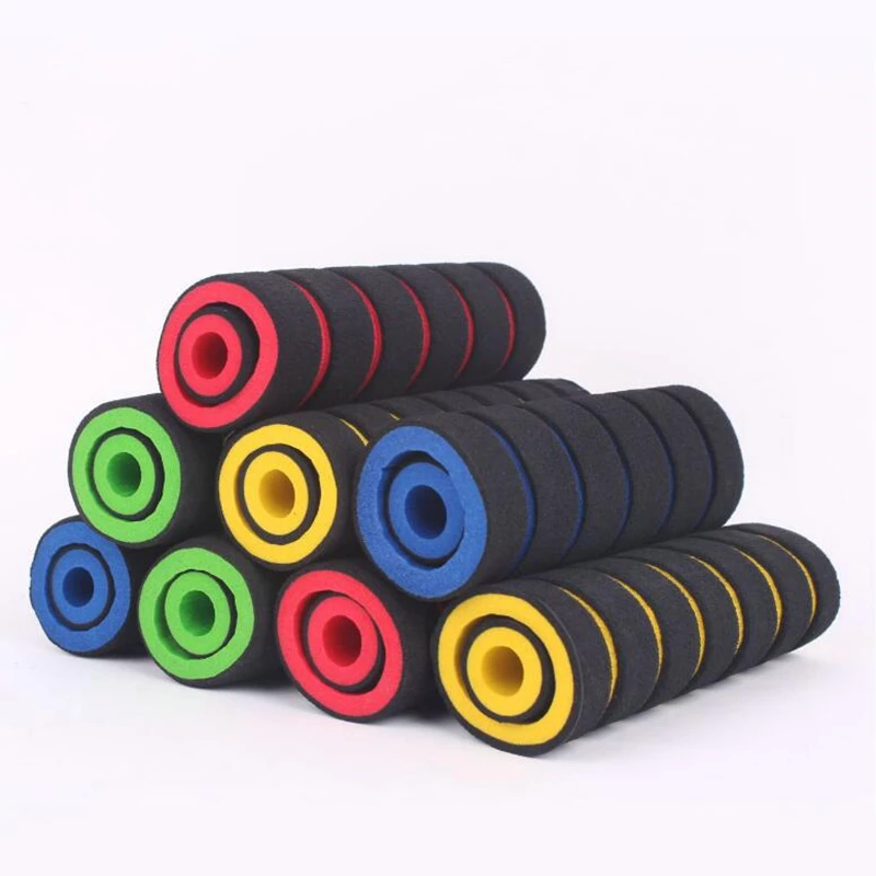 Handle Bar 4pcs/set Bike Racing Bicycle Motorcycle Foam Sponge Grip Cover Handlebar Non-slip Soft