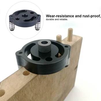 

1 Set Straight Hole Puncher Drill Bits Guide Woodworking Dowelling Jig Locator