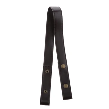 

PU Leather Purse Strap Snap Button Bag Accessories Strap Purse Making 23.62'